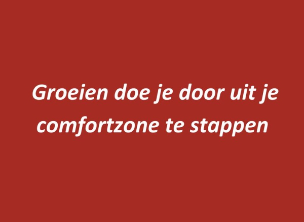 Moed boven comfort kiezen Moed boven comfort kiezen