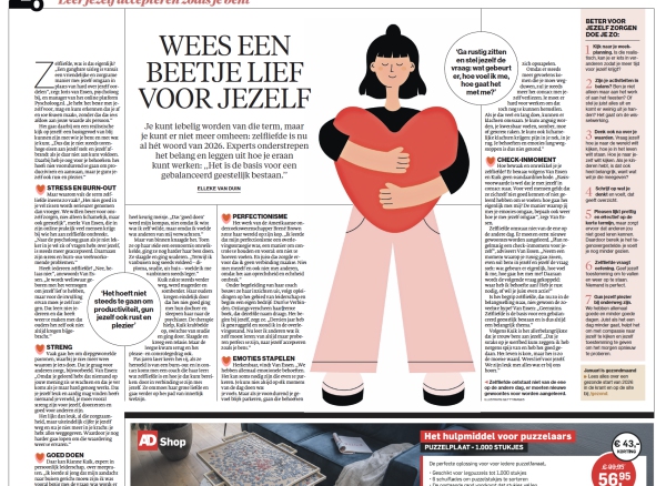 Wees een beetje lief voor jezelf | in het AD